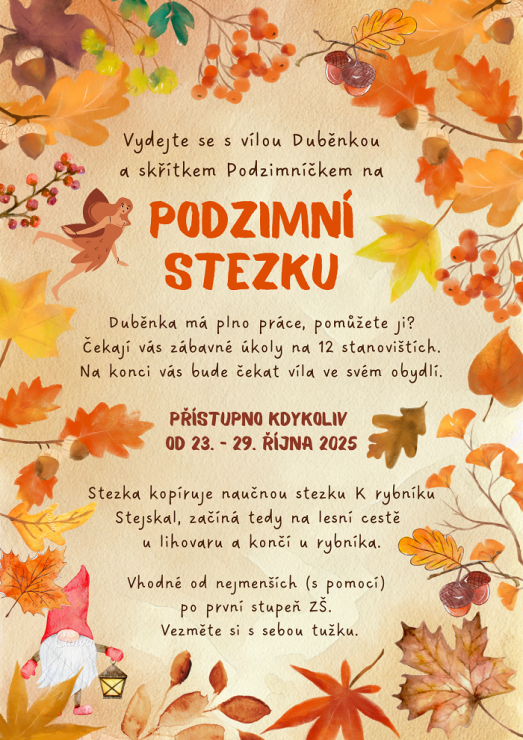 Podzimní stezka Podzimní stezka
