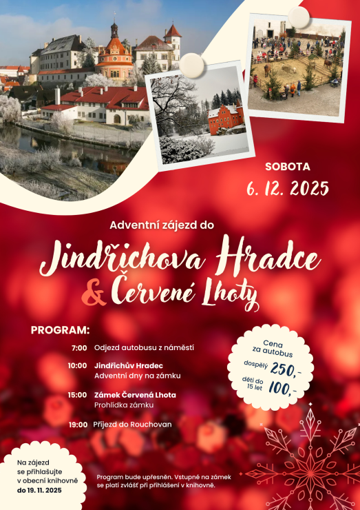 Adventní zájezd Adventní zájezd